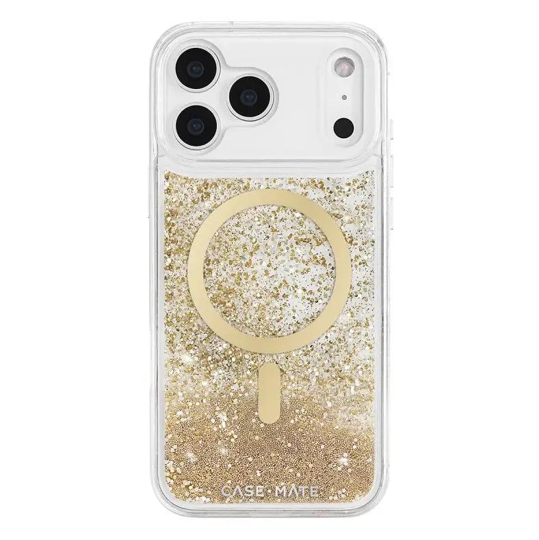 Case-Mate Waterfall MagSafe Case - iPhone 17 Pro Max - Gold by BUMPER PHONE CASE