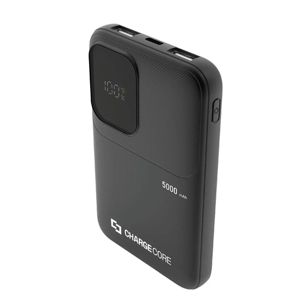 Charge Core SafeCharge Max 20,000mAh Powerbank 20V with LED Power Indicator - Black by POWER BANKS