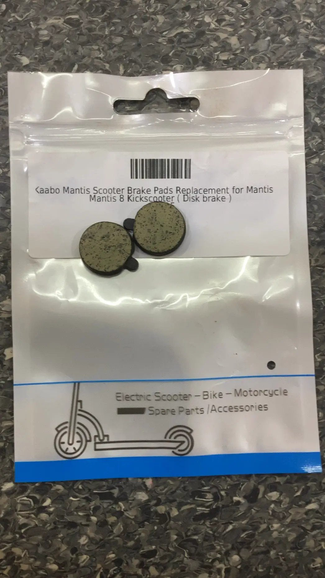 Kaabo Mantis Scooter Brake Pads Replacement for Mantis 10 Mantis 8 Kickscooter ( Disk brake) by E-SCOOTER PARTS