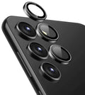 Kinglas Tempered Glass Ring Camera Lens Protector Samsung Galaxy S25 - Black by CAMERA LENS