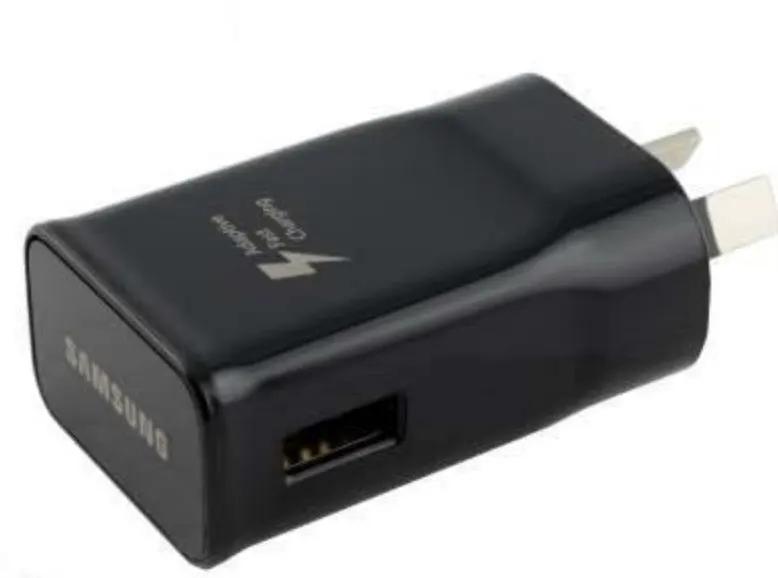 Samsung Travel Adapter Fast Charging USB-A - Black by PHONE CHARGING