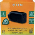 EFM 30W Fast Charge Dual Port Wall Charger by PHONE CHARGERS