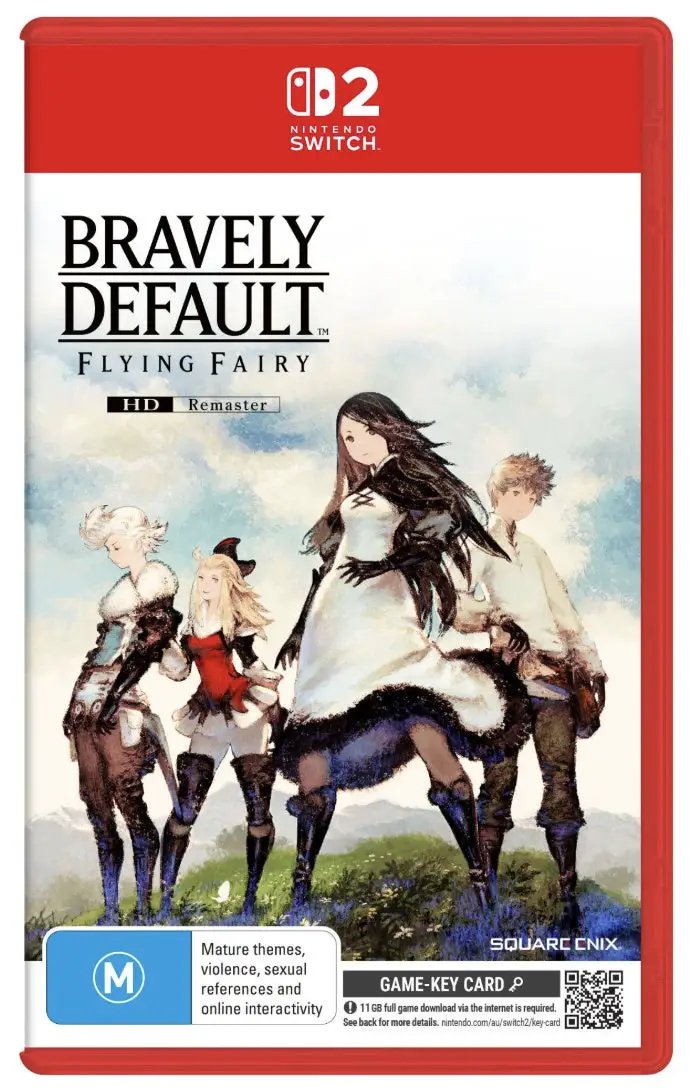 Nintendo Switch 2 Bravely Default Flying Fairy HD Remaster by Games