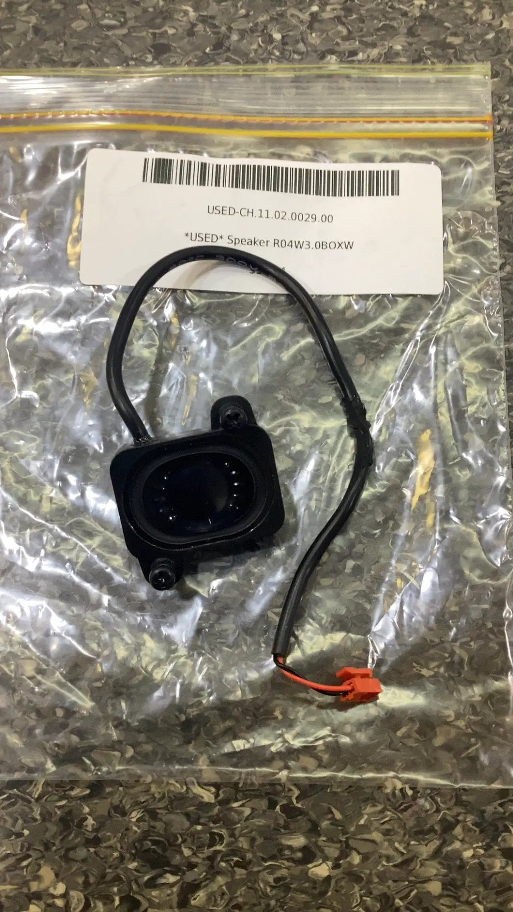 *USED* Speaker R04W3.0BOXW by USED SEGWAY NINEBOT PARTS