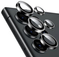 Kinglas Tempered Glass Ring Camera Lens Protector Samsung Galaxy S25 Ultra - Black by CAMERA LENS
