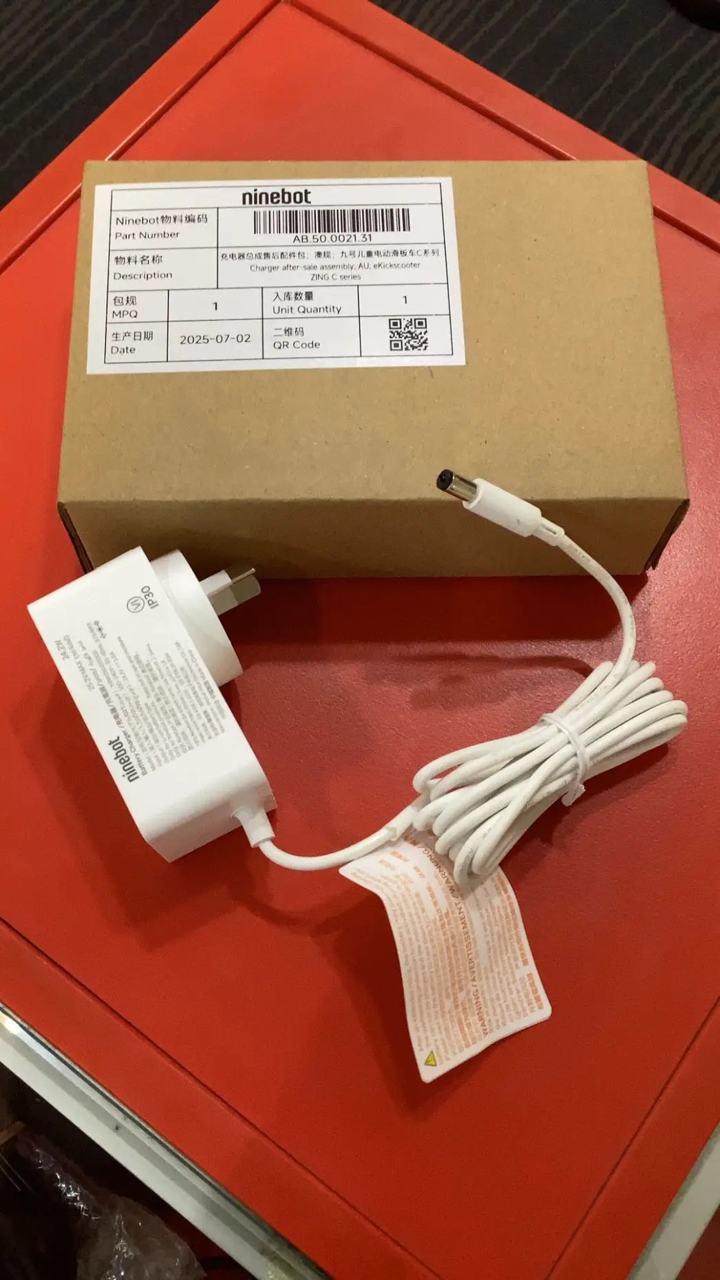 Segway C20/E2/E2 Plus E-Scooter Charger by E-SCOOTER CHARGERS