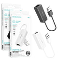 Borofone DH7 USB 3.0 to RJ45 Gigabit Network Adapter 10/100Mbps Ethernet LAN by ADAPTERS