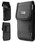 Celularte Vertical Phone Pouch With Belt Clip (For Devices 4.5" to 6.9") - Black by PHONE CASES