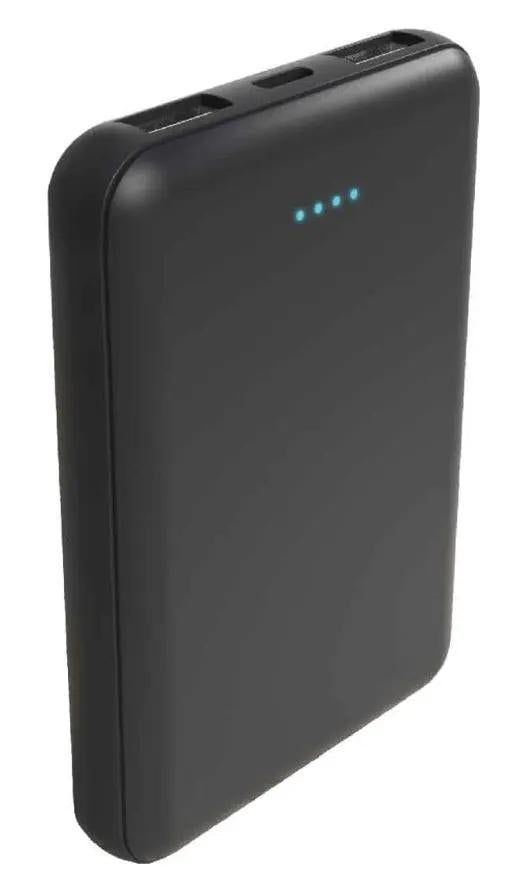 Laser 5,000mAh Powerbank with LED Power Indicator - Charcoal by POWER BANKS