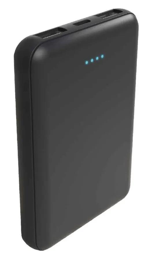 Laser 5,000mAh Powerbank with LED Power Indicator - Charcoal by POWER BANKS