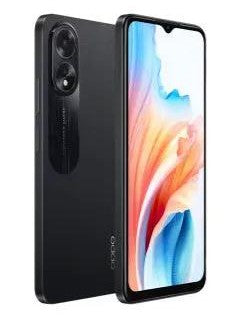 Refurbished Oppo A18 4G Dual Sim 128GB 6.56" Screen Glowing Black by REFURBISHED PHONES
