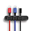 (EOL) Baseus Peas Cable Clip - Black by PHONE CABLES