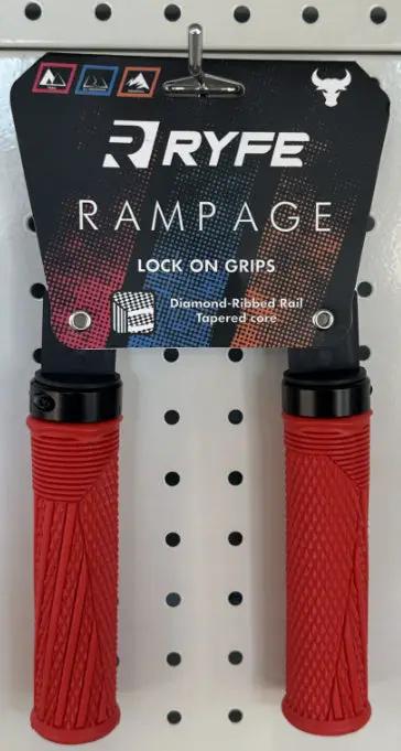 RYFE Rampage Lock On Pro Grips by BIKE ACCESSORIES
