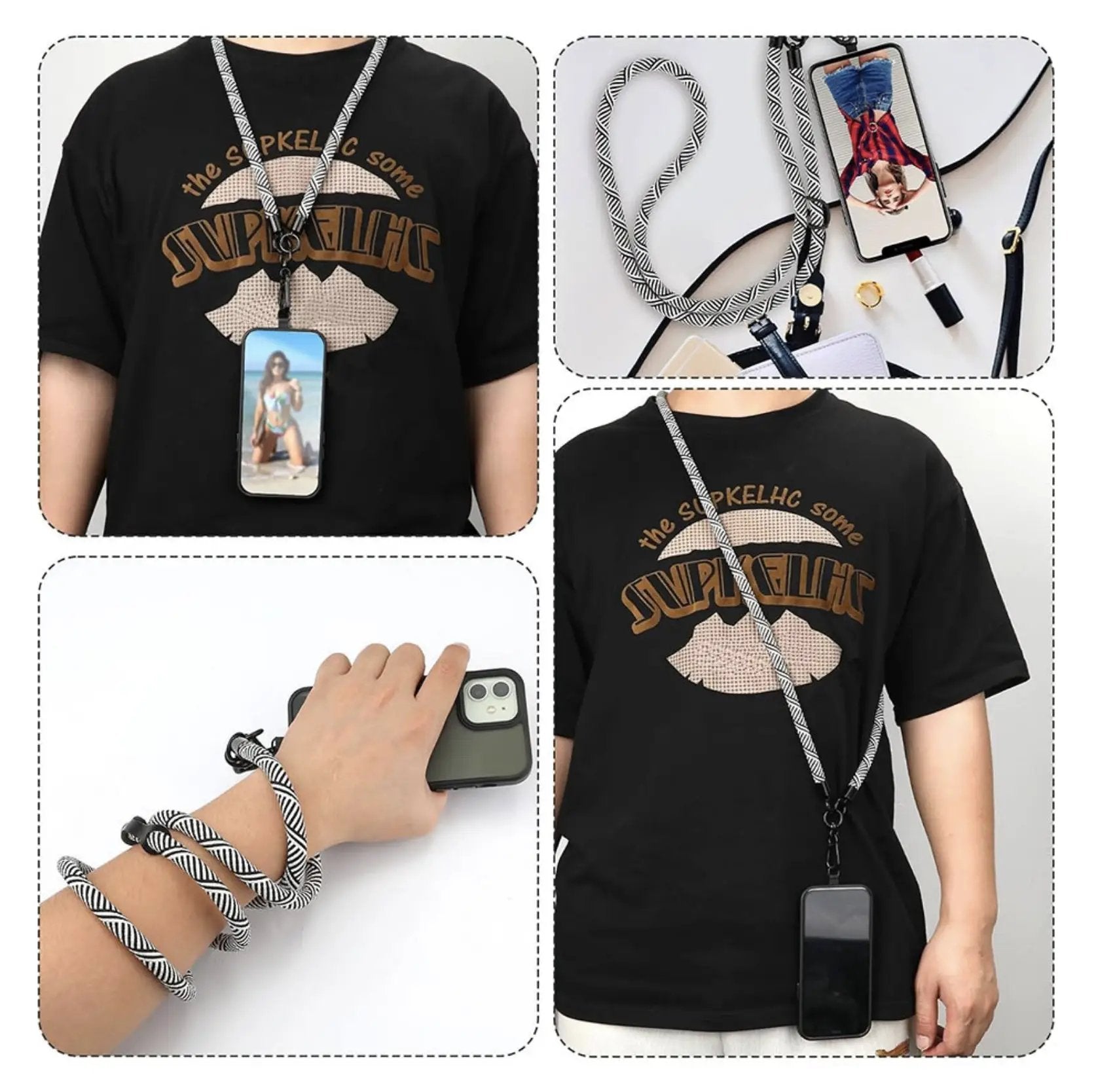 Universal crossbody lanyard by LANYARDS