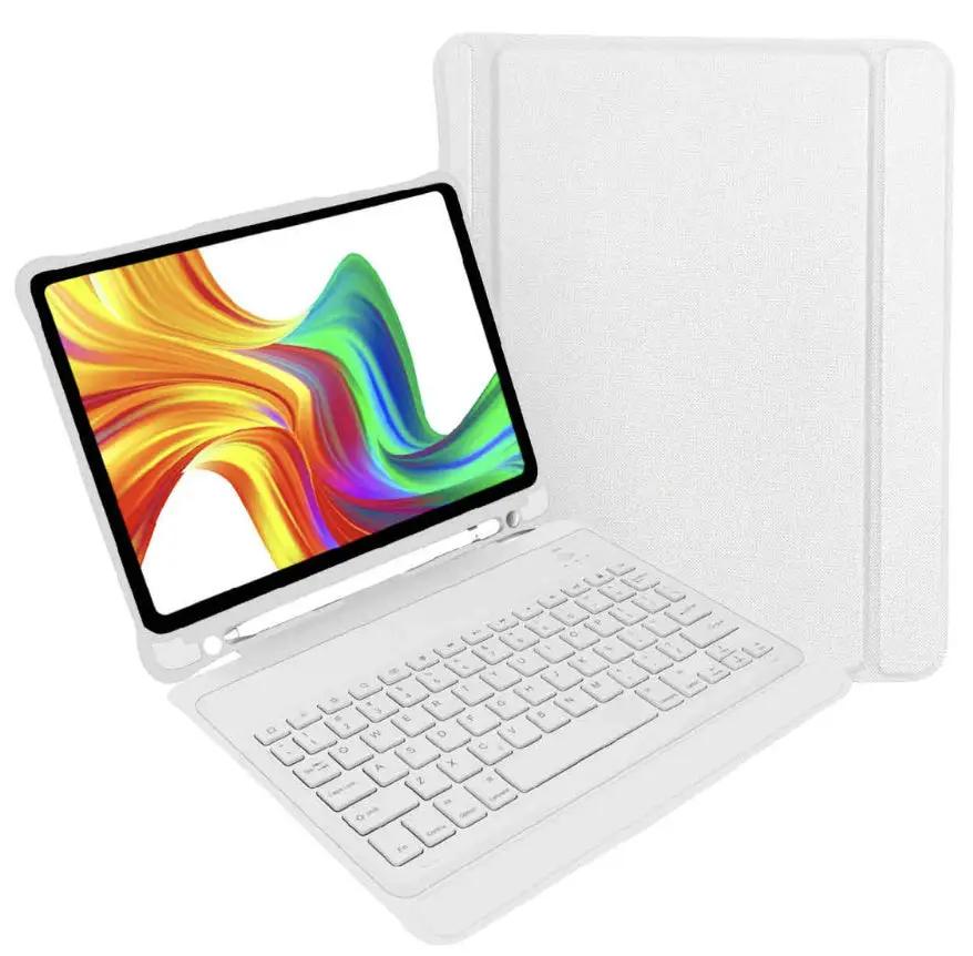Laser iPad 10.9" Wireless Keyboard Case - White by IPAD/TABLET CASES