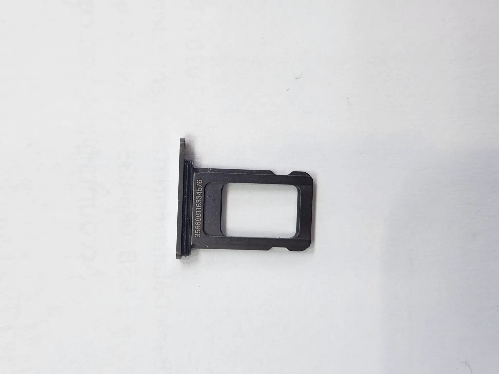 iPhone 12/12 Pro Sim Tray - OEM Pulled - Black by PULLED PARTS