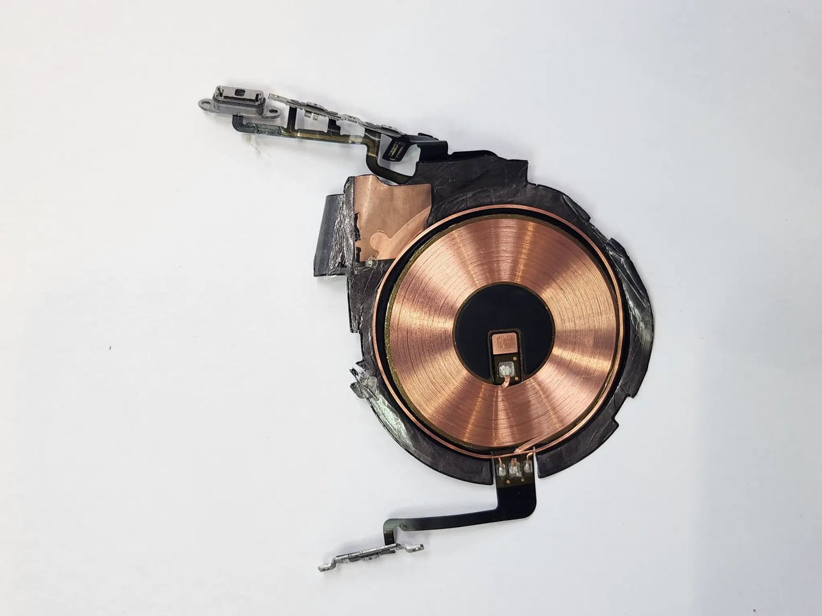 iPhone 13 Pro Max Wireless NFC Charging Coil w/ Mute Button - OEM Pulled by PULLED PARTS