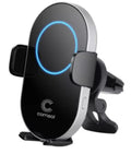(EOL) Comsol Automatic Wireless Car Charger Cradle 15W - Black by WIRELESS CHARGING