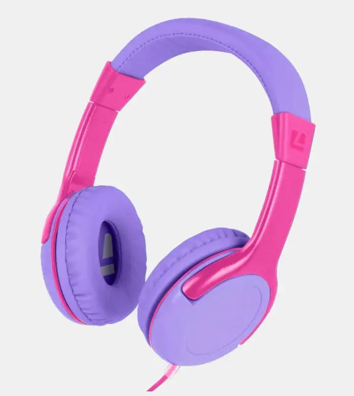 LIQUID EARS KIDZ Volume Limited Headphones - PURPLE by HEADPHONES