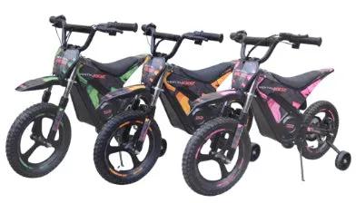 Mental Kidz - Dirt Bike 36v 350w Electric Ride-On E-Bike by E-MOTO