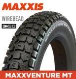 MAXXIS Fat Tyre 20x4.00 MAXXVENTURE MT Wire 27x2 TPI E50 by BIKE TYRES