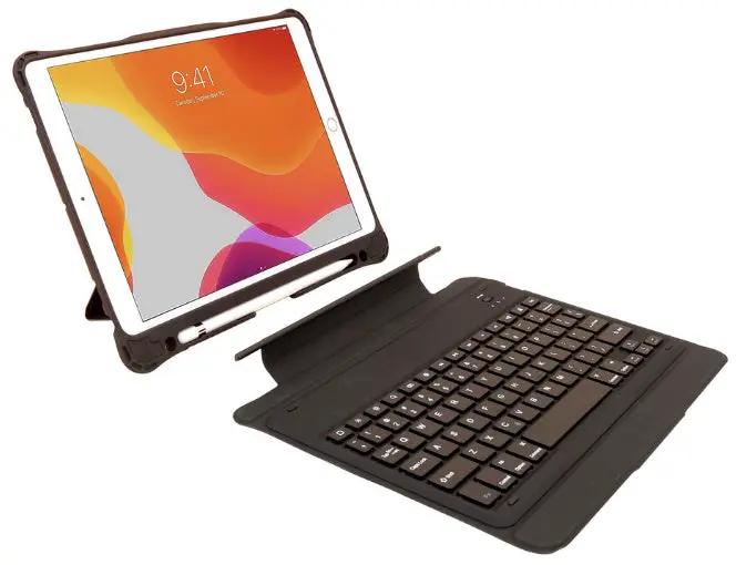 Laser iPad 10.2" Wireless Keyboard Case - Black by IPAD/TABLET CASES