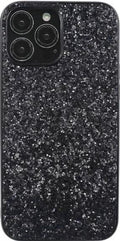 Black Glitter Bumper Case - Iphone 12/12 Pro by BUMPER PHONE CASE