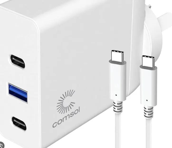Comsol USB-C Universal Laptop Charger 100W by COMPUTER ACCESSORIES