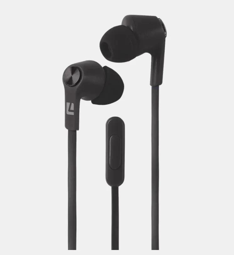 LIQUID EARS MUSIC & CALLS Wired Earphones - BLACK by HEADPHONES