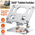 360° Rotate Metal Desk Mobile Phone Adjustable Desktop Tablet Holder Stand For iPhone ipad by IPAD/TABLET ACCESSORIES