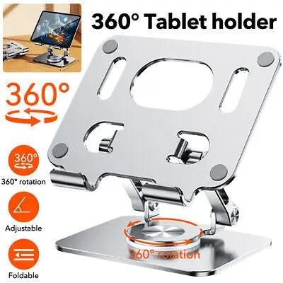 360° Rotate Metal Desk Mobile Phone Adjustable Desktop Tablet Holder Stand For iPhone ipad by IPAD/TABLET ACCESSORIES