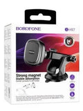 Borofone BH97 Strong Magnet Centre Console in Car Holder by WIRELESS CHARGING