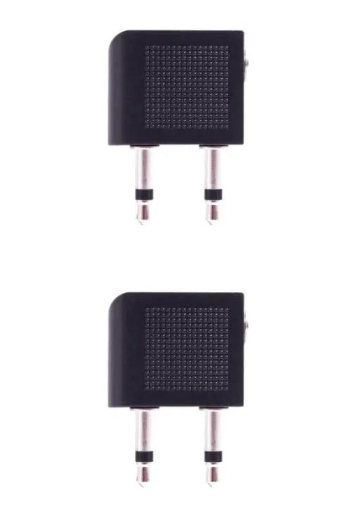 Bon Voyage Headphone Airline Adaptors Twin Pack by TRAVEL CHARGERS