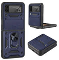 SupRshield Magnetic Ring Bumper Case - Samsung Galaxy Z Flip 3 / Z Flip 4 by BUMPER PHONE CASE