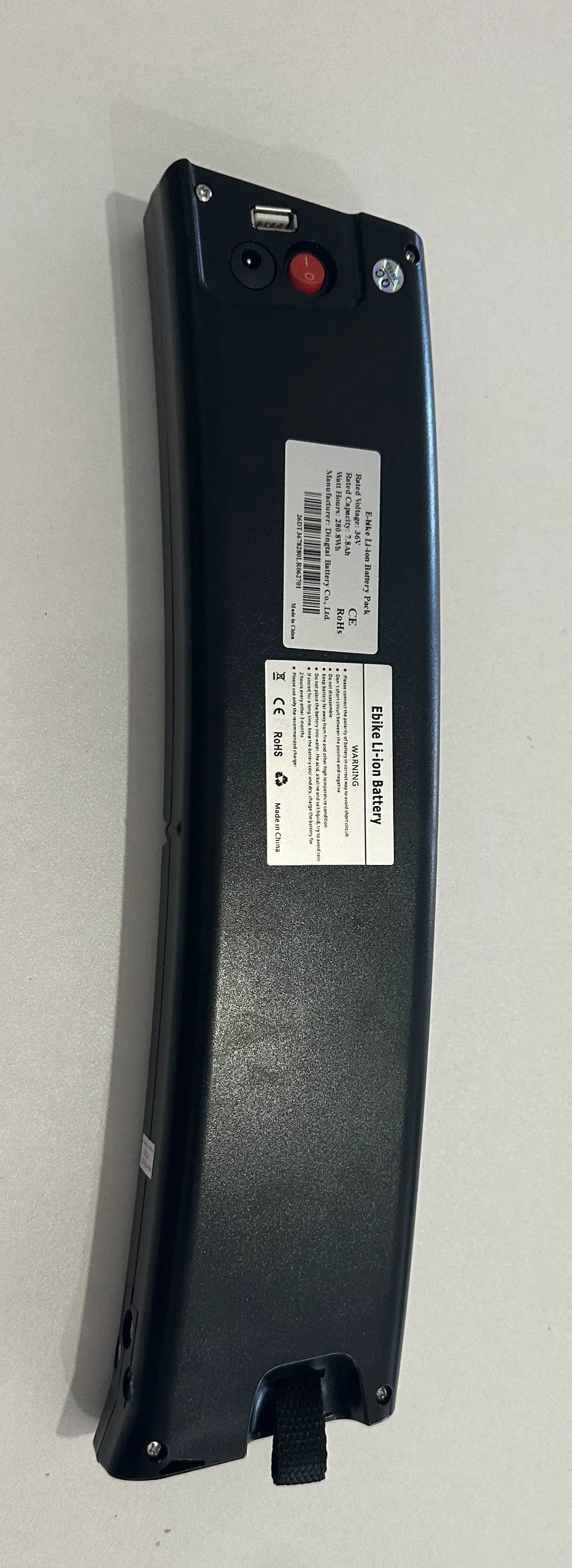 36V 7.8Ah 5pin Sinch 350W Folding Electric Bike Battery Valk Shuttle 5 36V 10.5Ah 500W Glion Bagibike B16 Ebike Battery by BIKE / E-BIKE PARTS