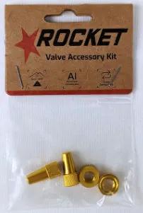Rocket Valve Accessory Kit - Gold by BIKE ACCESSORIES