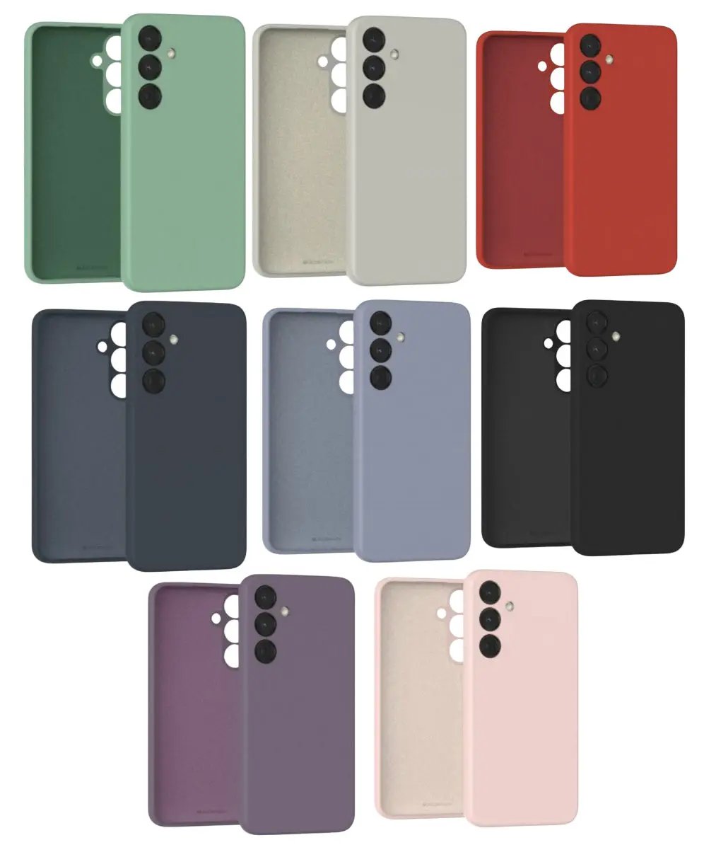 Mercury Goospery Silicone Bumper Case - Samsung Galaxy A15 5G by BUMPER PHONE CASE