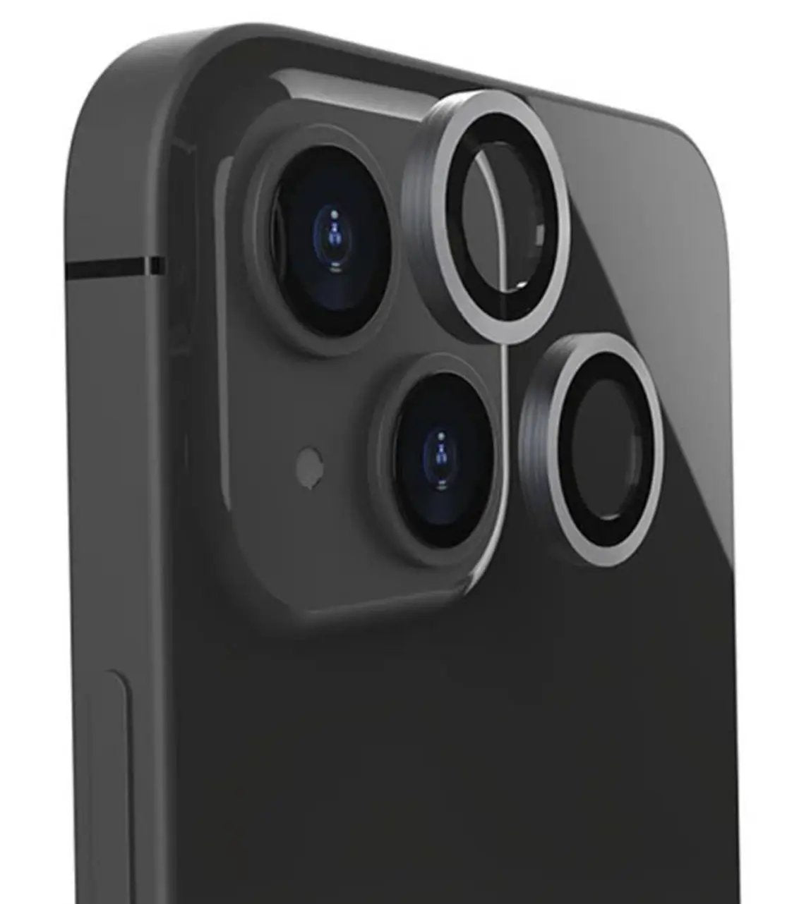 EFM Camera Lens Armour to Suit iPhone 14 & iPhone 14 Plus - Carbon by CAMERA LENS