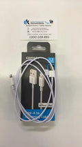 Comsol 1.2m Apple Lightning to USB-A Charge & Sync Cable - White by PHONE CABLES