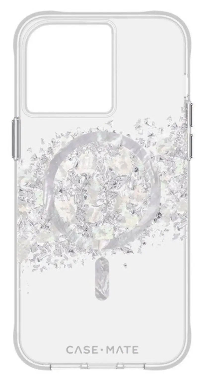 Case Mate Karat MagSafe Case - iPhone 13/14/15 Pro - Touch of Pearl by BUMPER PHONE CASE