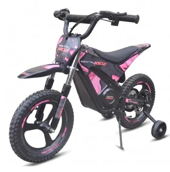 Mental Kidz - Dirt Bike 36v 350w Electric Ride-On E-Bike by E-MOTO