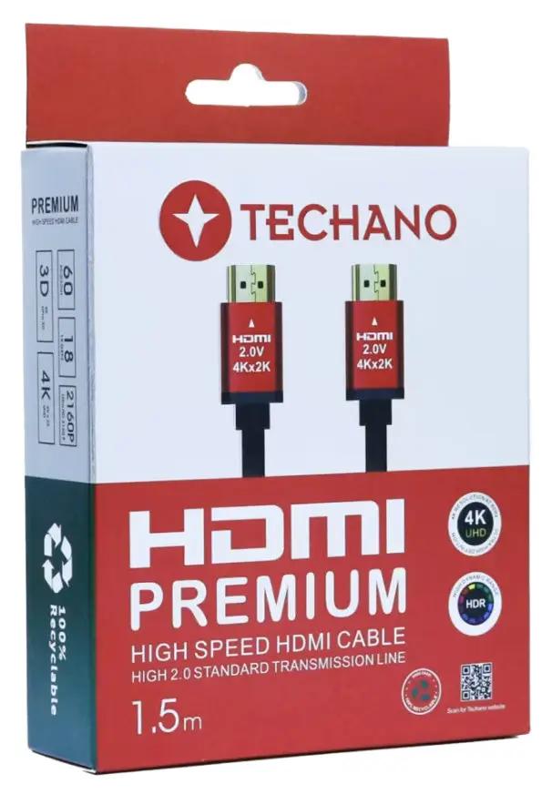 Techano 1.5M 4K UHD HDMI Cable by Accessories