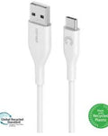 (EOL) Comsol USB-A to USB-C Cable 1.2m - White by PHONE CABLES