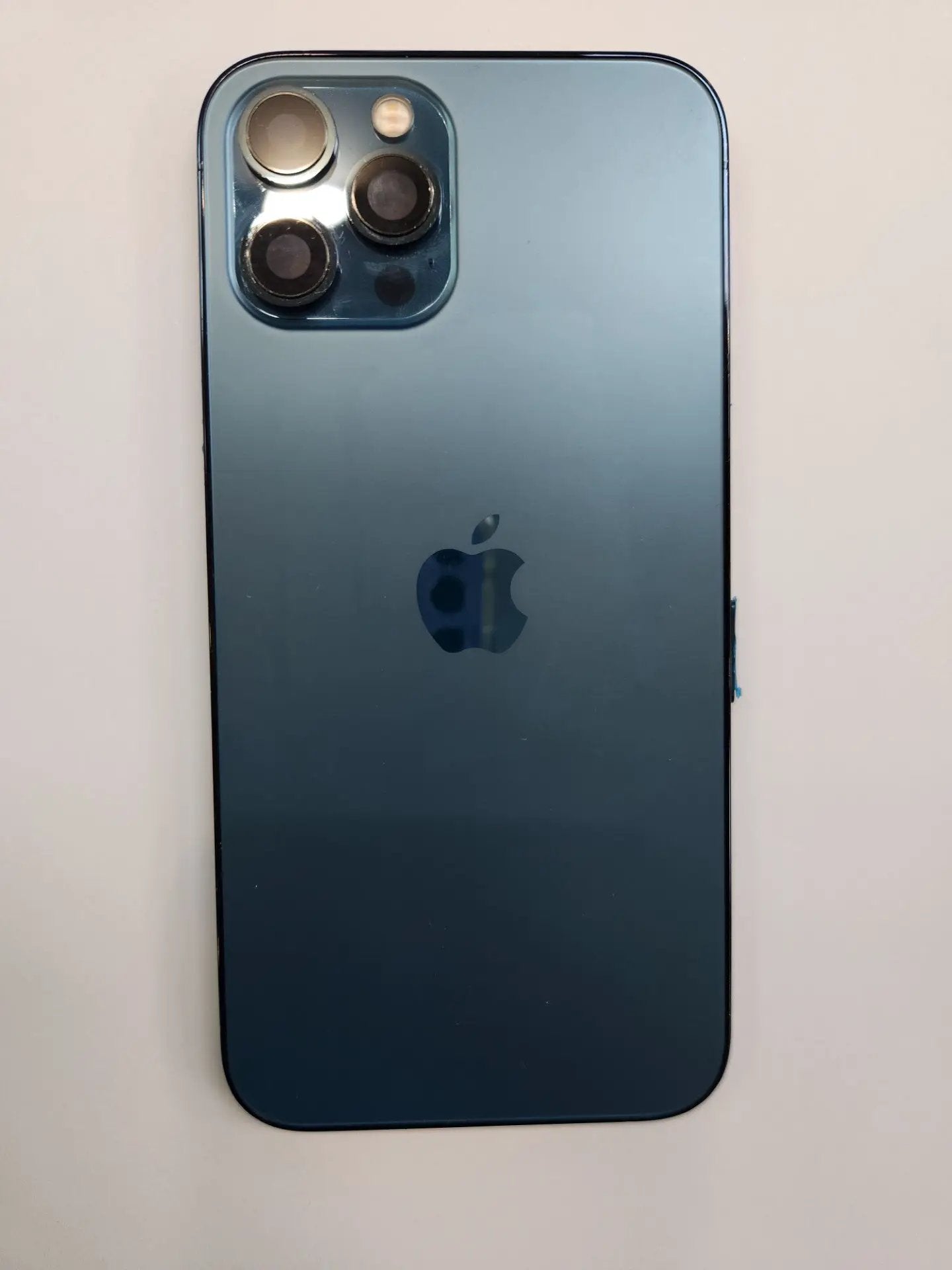 iPhone 12 Pro Max Back Housing With Small Parts - Pacific Blue by PULLED PARTS