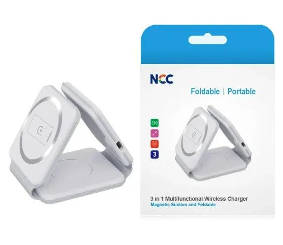 NCC 3 IN 1 Multifunctional wireless charger by WIRELESS CHARGING