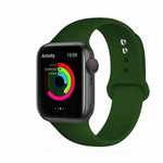 Apple Watch Silicone Watch Band 38mm/40mm/41mm (Series 1 - 10) by WATCH ACCESSORIES
