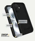 Otterbox FRE Series Magsafe Waterproof Case - Iphone 16 by WATERPROOF PHONE CASE