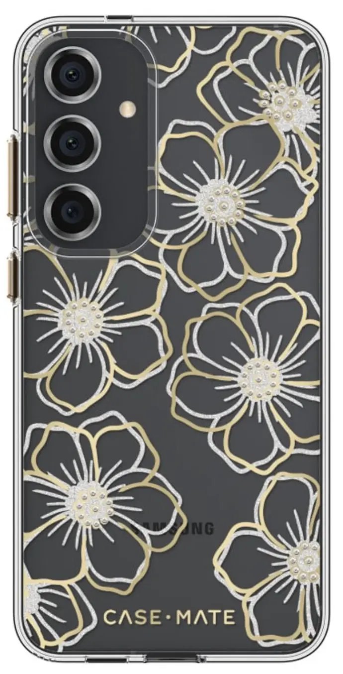 Case Mate Floral Gems Case - Samsung Galaxy S24 by BUMPER PHONE CASE