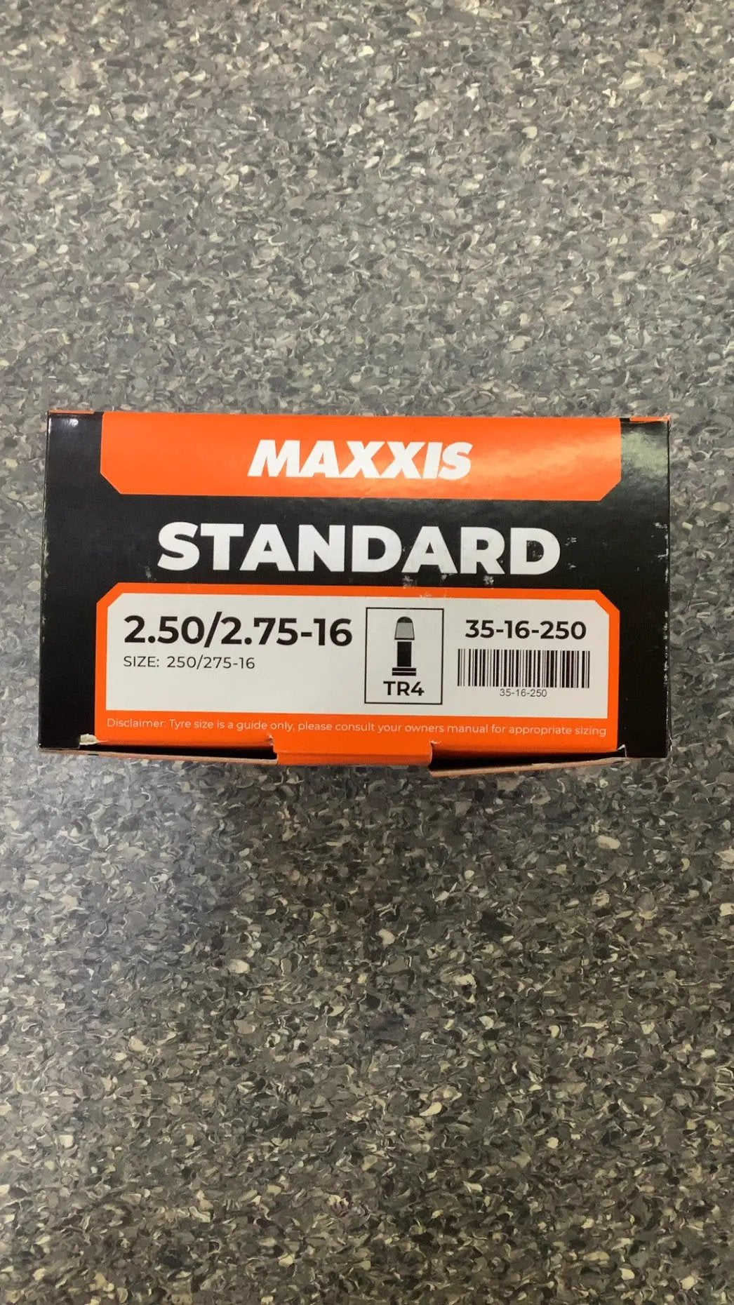 Maxxis Tube 2.50/2.75-16 TR4 (XCS) by E-MOTO TYRES & TUBES