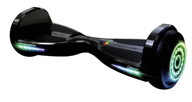 Razor Hovertrax Prizma Black Self-Balancing Scooter for Kids and Adults with LED Lights, Ultimate Ride Experience by HOVERBOARDS